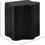 Zaire Solid Wood And Burl Veneer End / Side Table