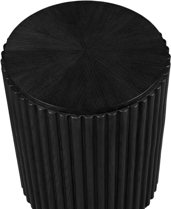 Ronin Solid Wood And Oak Veneer End Table