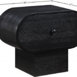 Harlow Solid Wood And Oak Veneer Nightstand