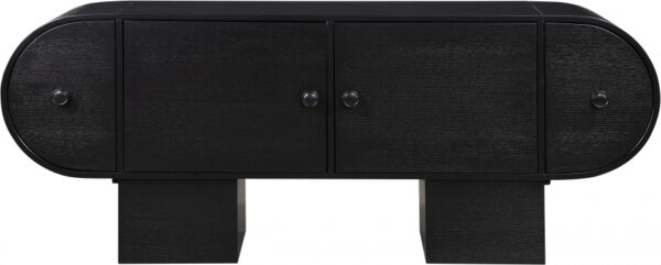 Harlow Solid Wood And Oak Veneer Sideboard / Buffet