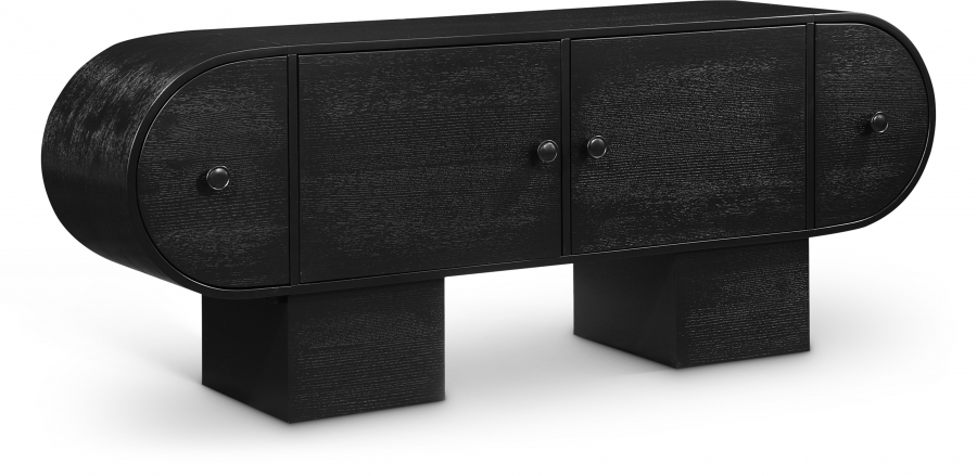 Harlow Solid Wood And Oak Veneer Sideboard / Buffet
