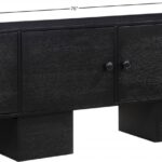 Harlow Solid Wood And Oak Veneer Sideboard / Buffet