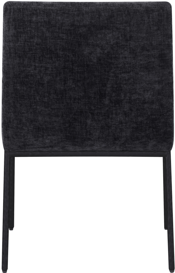 Reeves Chenille Fabric Upholstered Dining Arm Chair