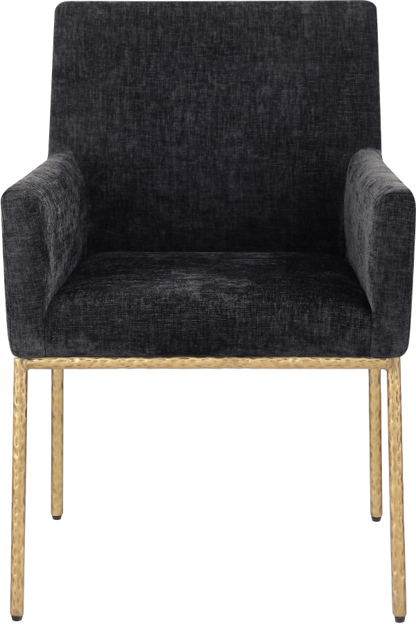 Reeves Chenille Fabric Upholstered Dining Chair