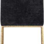 Reeves Chenille Fabric Upholstered Dining Chair
