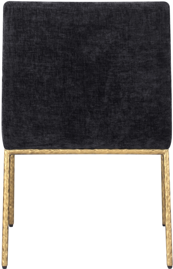 Reeves Chenille Fabric Upholstered Dining Chair