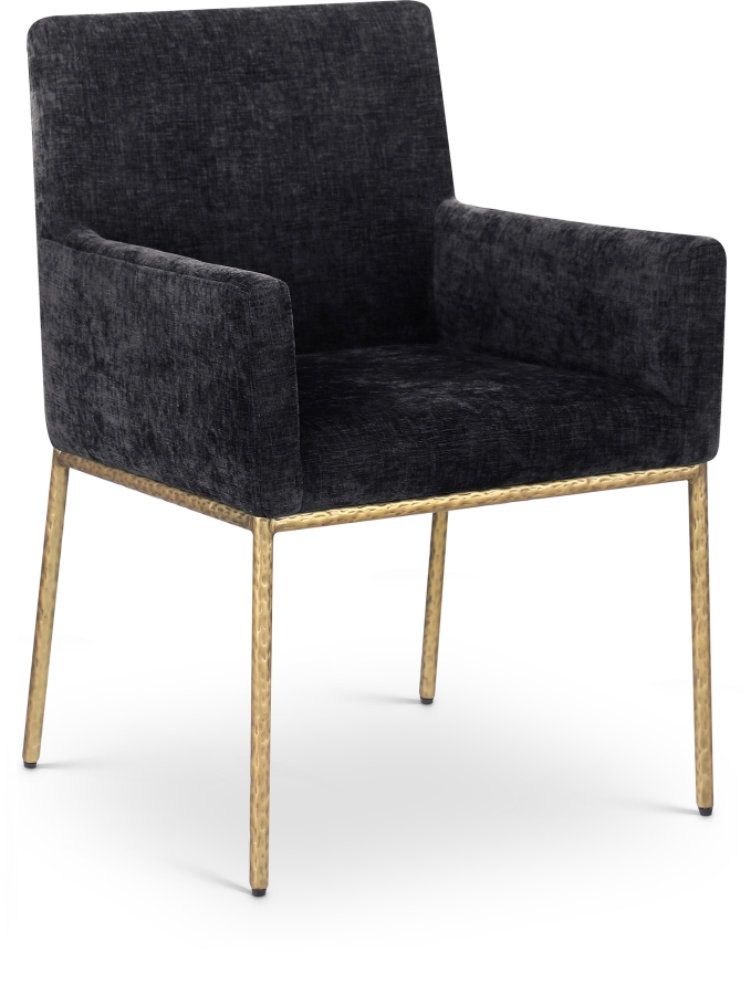 Reeves Chenille Fabric Upholstered Dining Chair