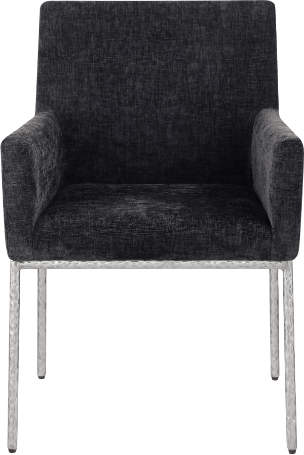 Reeves Chenille Fabric Upholstered Dining Chair