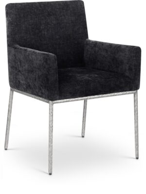 Reeves Chenille Fabric Upholstered Dining Chair