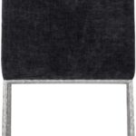Reeves Chenille Fabric Upholstered Dining Chair
