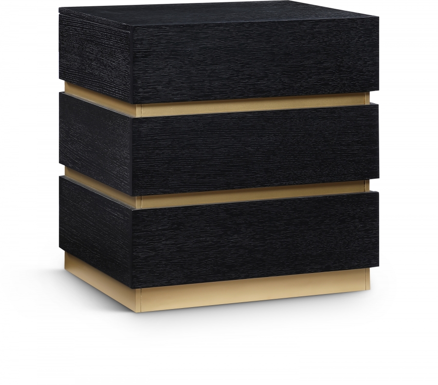 Zaylan Oak Veneer Night Stand