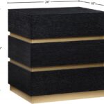Zaylan Oak Veneer Night Stand