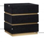 Zaylan Oak Veneer Night Stand