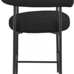 Blake Boucle Fabric Upholstered Counter Stool