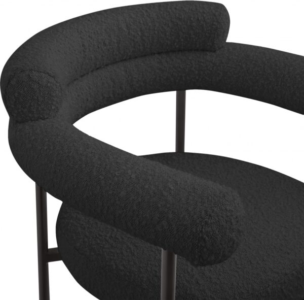 Blake Boucle Fabric Upholstered Counter Stool