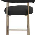 Blake Boucle Fabric Upholstered Counter Stool