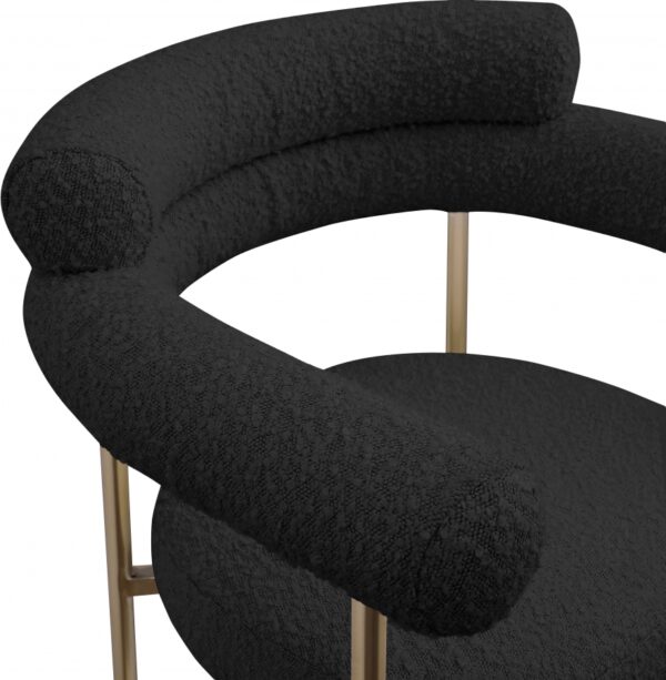 Blake Boucle Fabric Upholstered Counter Stool