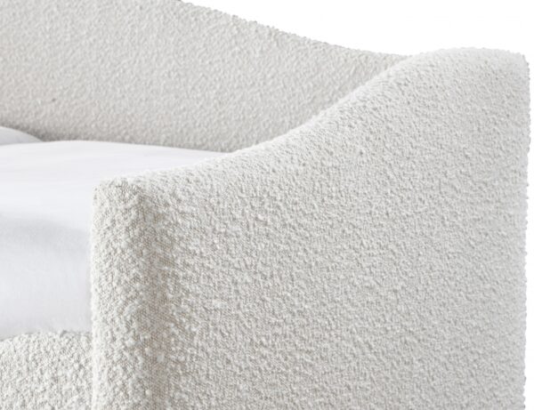 Arlo Boucle Fabric Upholstered Twin Daybed