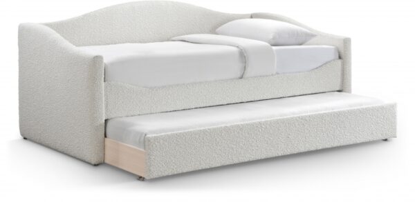 Arlo Boucle Fabric Upholstered Twin Daybed