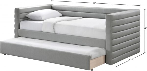 Beverly Vegan Leather Upholstered Twin Daybed