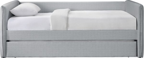 Colton Linen Textured Fabric Upholstered Twin Daybed