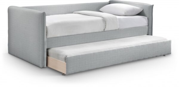 Colton Linen Textured Fabric Upholstered Twin Daybed