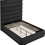 Adam Boucle Fabric Upholstered Bed