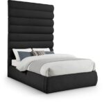 Adam Boucle Fabric Upholstered Bed