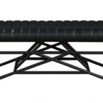 Gatsby Vegan Leather Upholstered Bench