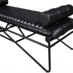 Gatsby Vegan Leather Upholstered Bench