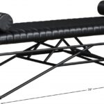 Gatsby Vegan Leather Upholstered Bench
