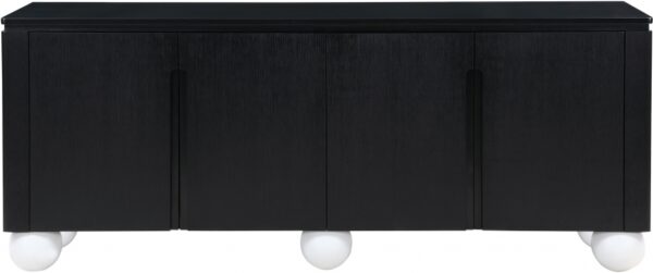 Cardiff Laquer And Oak Veneer Sideboard / Buffet