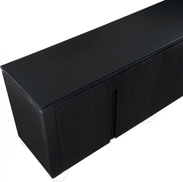 Cardiff Laquer And Oak Veneer Sideboard / Buffet