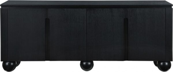 Cardiff Laquer And Oak Veneer Sideboard / Buffet
