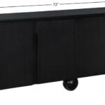 Cardiff Laquer And Oak Veneer Sideboard / Buffet