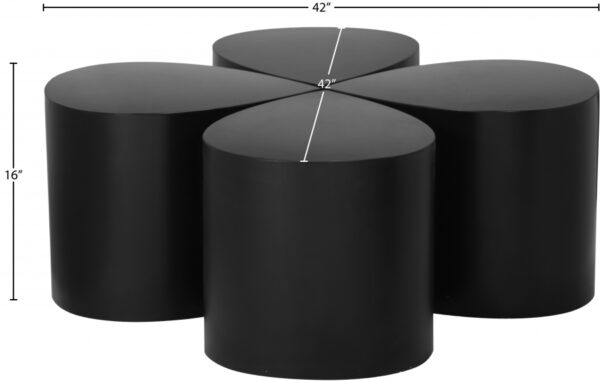 Petal Iron 4pc. Coffee Table