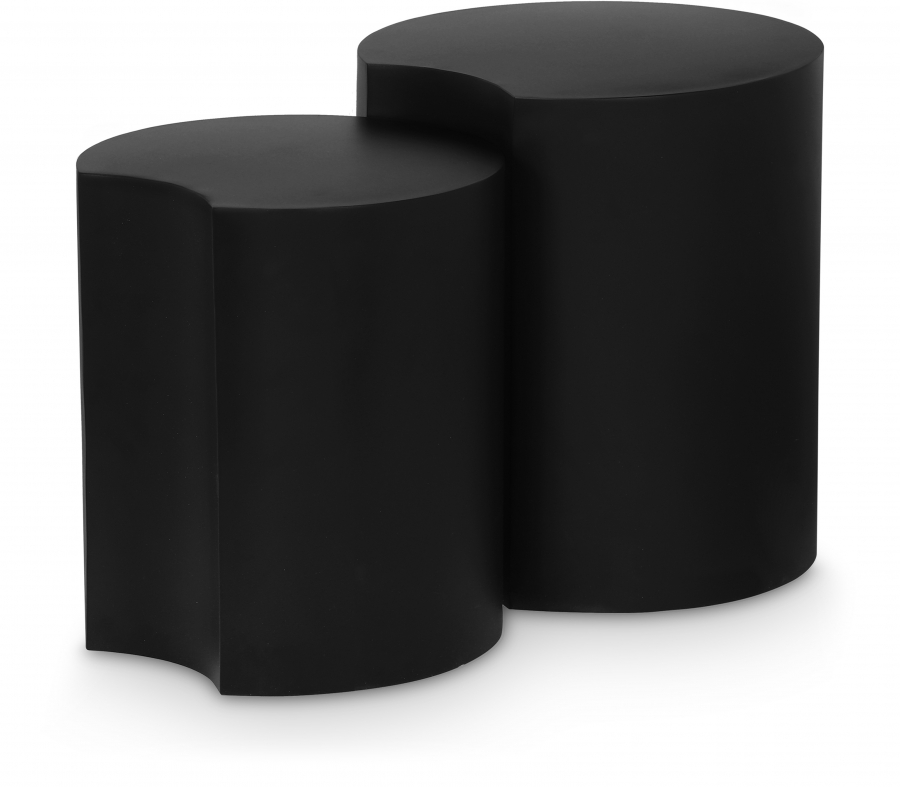 Dimple Iron Nesting 2pc. Modular End / Side Table