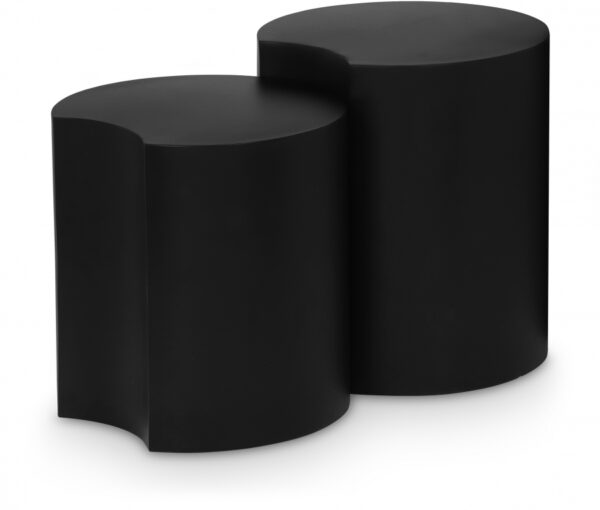 Dimple Iron Nesting 2pc. Modular End / Side Table