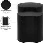 Dimple Iron Nesting 2pc. Modular End / Side Table