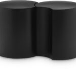 Dimple Iron Nesting 2pc. Modular End / Side Table