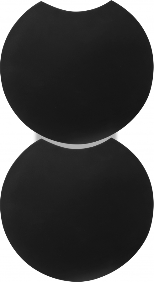 Dimple Iron Nesting 2pc. Modular End / Side Table