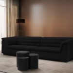 Dimple Iron Nesting 3pc. Modular End / Side Table