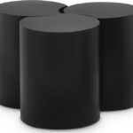 Dimple Iron Nesting 3pc. Modular Coffee Table