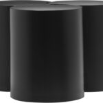 Dimple Iron Nesting 3pc. Modular Coffee Table