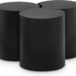 Dimple Iron Nesting 3pc. Modular Coffee Table