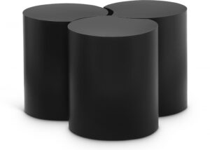 Dimple Iron Nesting 3pc. Modular Coffee Table
