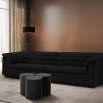 Dimple Iron Nesting 3pc. Modular Coffee Table