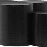 Dimple Iron Nesting 4pc. Modular Coffee Table