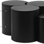 Dimple Iron Nesting 4pc. Modular Coffee Table
