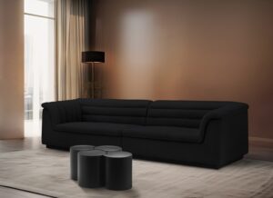 Dimple Iron Nesting 4pc. Modular Coffee Table